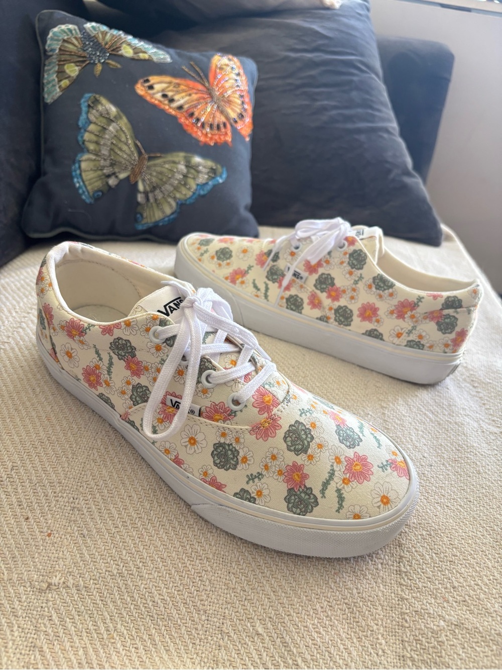 Vans Skate Shoes Doheny Desert Floral Multicolor Canvas Size 10
